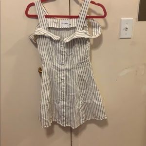 ASOS petite off shoulder dress